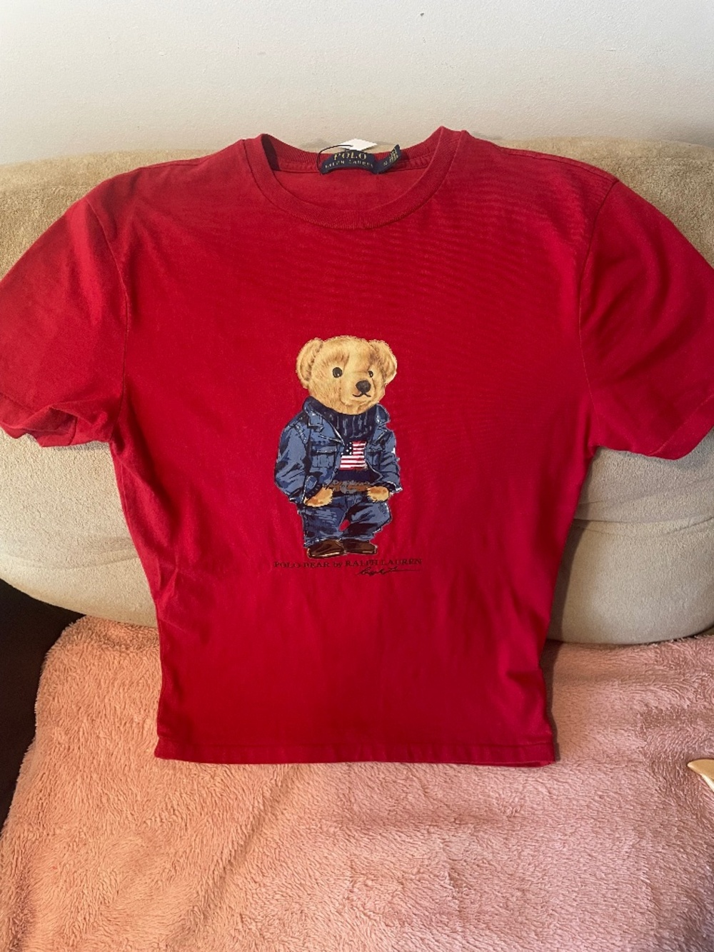 Teddy Bear Ralph  Lauren T- shirt, size S